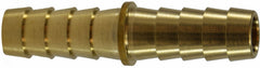 Midland Metal Mfg. 32090 5/16 X 1/4 BRASS HOSE BARB SPLICER, Brass Fittings, Hose Barb, Mender/Splicer  | Blackhawk Supply