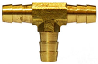 32126 | 3/8 HOSE BARB TEE, Brass Fittings, Hose Barb, Hose Barb Tee | Midland Metal Mfg.