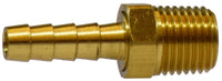 32200 | 1/4 x 1/4 (HOSE BARB X MALE SWVL), Brass Fittings, Hose Barb, Swivel Male Adapter | Midland Metal Mfg.