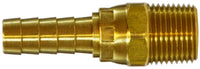 32201 | 3/8 X 1/4 (HOSE BARB X MALE SWVL), Brass Fittings, Hose Barb, Swivel Male Adapter | Midland Metal Mfg.