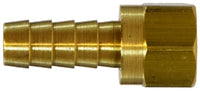 32334 | 1/4 X 3/8 (HB X F 37 JIC FL SWVL), Brass Fittings, Hose Barb, Female 37 Deg JIC Flare Swivel | Midland Metal Mfg.