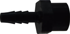 Midland Metal Mfg. 33053B 1/4 X 1/4 (HB X FIP BLK POLY ADPT), Plastic Fittings, Plastic Hose Barbs, Hose Barb x Female Adapter  | Blackhawk Supply