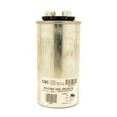 York S1-02425893700 Run Capacitor 120 Dual 40/5 Microfarads 370 Volt  | Blackhawk Supply