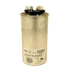 York S1-02425895700 Capacitor Run Dual 45/5 MFD 370 Volt Round 12174  | Blackhawk Supply