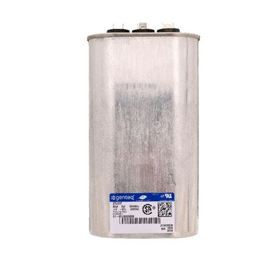 York S1-02430926000 Capacitor GE Run Dual 80/5 MFD 440 Volt Flat -6 to 6%  | Blackhawk Supply