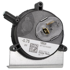 York S1-02435285000 Pressure Switch Air 0.75 Inch Water Column On Fall Single Pole Normally Open  | Blackhawk Supply