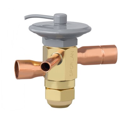 York S1-02535350000 Thermal Expansion Valve 56PSI Sys 2 3/8 x 3 x 8 Inch Male x Female R-22 for 5 Ton  | Blackhawk Supply