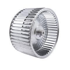 York S1-02624050700 Blower Wheel Double Inlet Single Hub Convex Center Plate 10 x 6 Inch Counterclockwise 1/2 Inch Steel 48 Blades  | Blackhawk Supply