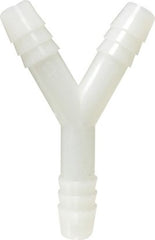 Midland Metal Mfg. 33301W 3/8 WHITE NYLON HOSE BARB  Y, Plastic Fittings, Plastic Hose Barbs, Hose Barb Y Connector  | Blackhawk Supply