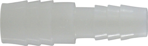 Midland Metal Mfg. 33348W 3/8 BARB X 5/16 BARB NYLON, Plastic Fittings, Plastic Hose Barbs, Reducer Connection  | Blackhawk Supply