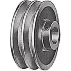 York S1-02808256700 Sheave 2AK94 Fixed Pitch 2 Groove 1-3/16 Inch 9-1/4 Inch Outside Diameter Cast Iron  | Blackhawk Supply