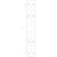 3RH29112DA11 | AUX. SWITCH LATERAL 1NO+2NC S00 SPRING | Siemens Electrical