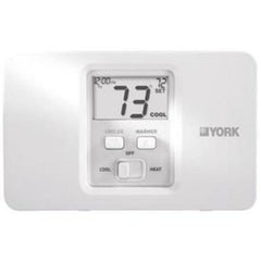 York S1-THEH21NY Thermostat Non-Programmable Digital 2 Heat/1 Cool Hardwired or Battery for Heating/Cooling  | Blackhawk Supply