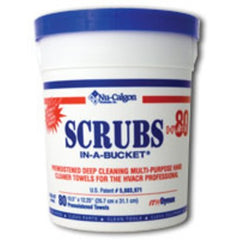 Scrub In A Bucket W42272 Hand Cleaning Towel Nu-Calgon Scrub In a Bucket 72 Count Canister  | Blackhawk Supply