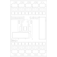 3RH21402WB40 | COUPLING RELAY 4NO DC 24V SPRING | Siemens Electrical