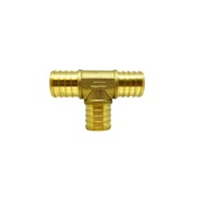 35054 | 1PEX x 3/4 PEX x 1PEX LF BRASS TEE | Midland Metal Mfg.