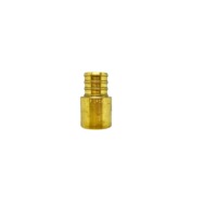 35074S | 3/4PEX x 3/4female sweat elbow LF BRASS | Midland Metal Mfg.