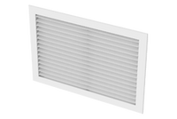 350RL5-12X6 | RETURN GRILL 12X6 W/DMPR BLNC | Titus HVAC