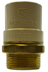 Midland Metal Mfg. 35413LF LF 1/2  CPVC X 1/2  BRASS  MIP ADPT   | Blackhawk Supply