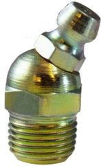 Midland Metal Mfg. 36114 1/8 MIP 30 GREASE FITTING, Brass Fittings, Steel Grease Fittings, 30 Degree Angle Ball Check  | Blackhawk Supply