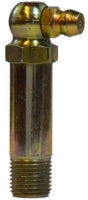 36121 | 1/8-27NPT 1-3/16 90 ELBOW, Brass Fittings, Steel Grease Fittings, 90 Degree Angle Ball Check | Midland Metal Mfg.