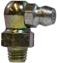 Midland Metal Mfg. 36150SS 1/4-28 90 SS GREASE FITTING, Brass Fittings, Steel Grease Fittings, 90 Degree Angle Ball Check   | Blackhawk Supply