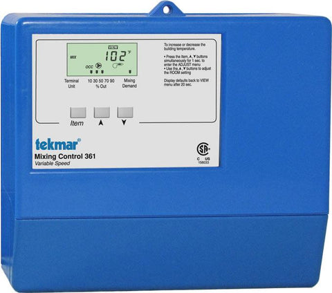 Tekmar 361 Mixing Control - Variable Speed  | Blackhawk Supply