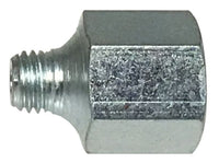 36301 | Adapter 1/4-28SAE-LT x 1/8-27NPTF CS ZC, Brass Fittings, Steel Grease Fittings, Fittings for Grease Fittings--Straight adapters | Midland Metal Mfg.