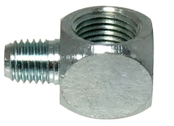 Midland Metal Mfg. 36376 Elbow 1/8-27NPTF x 1/8-27NPTF 90DEG CSZC  | Blackhawk Supply