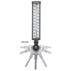 Ashcroft A935AF5 Thermometer Mercury Free 30 to 240 Degree Farenheit Adjust Angle 3-1/2 Inch Stem Steam  | Blackhawk Supply