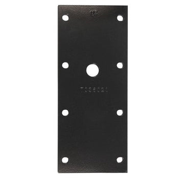 Burnham Boilers 7036021 Block Off Plate 3/4 Inch NPT Tapped Rear Tankless Heater 8 Hole 5 x 12-3/8 Inch for V8 Series Boilers  | Blackhawk Supply