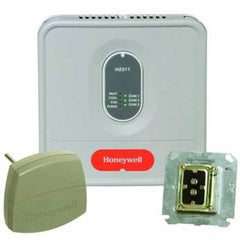 HONEYWELL HOME HZ311K/U Zoning Kit Truezone with Dats Transformer and HZ311 Panel 3 Zone 1 Heat/1 Cool 24 Volt  | Blackhawk Supply