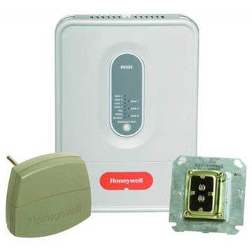 HONEYWELL HOME HZ322K/U Zoning Kit Truezone with Dats Transformer and HZ322 Panel 3 Zone 2 Heat/2 Cool 24 Volt  | Blackhawk Supply