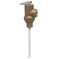 1XL-8 | Relief Valve Temperature and Pressure 1/2 Inch Male x Female Bronze 75-150 Pounds per Square Inch 210 Degrees Fahrenheit for Water Heaters and Hot Water Storage Tanks | Watts