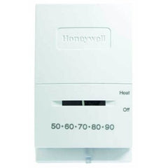 HONEYWELL HOME T827K1009/U Thermostat T827K Non-Programmable Universal Mercury Free 12 VDC 1 Heat Premier White 50-90 Degrees Fahrenheit  | Blackhawk Supply