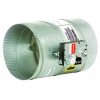 MARD8/U | Automatic Damper MARD Modulating 1 Blade 8 Inch Round Side or Top Galvanized Steel Floating | HONEYWELL HOME