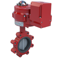 3LNE-06S2C/70-24-0081SVH-BBU | Butterfly Valve | 2 Way | 6 Inch | Nylon Coated Disc | 175 PSI | 24 VAC/30 VDC Actuator With Heater And Return To Closed Battery Backup Failsafe | Modulating Control | Bray