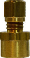 38060 | 1/4 X 1/8 (NAB X FIP ADAPTER), Brass Fittings, D.O.T. Air Brake Nylon Tubing, Female Adapter | Midland Metal Mfg.