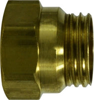 38313 | 1/2 SPRING GUARD NUT, Brass Fittings, D.O.T. Air Brake Hoses/Ends, Nut | Midland Metal Mfg.