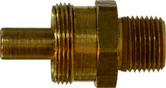 Midland Metal Mfg. 38324 3/8 X 1/4 (HOSE ID X MIP ADAPTER), Brass Fittings, D.O.T. Air Brake  Hoses/Ends, Adapter Body  | Blackhawk Supply