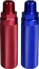 Midland Metal Mfg. 39537 1 RED1 BLUE ALUMINUM GLADHAND GRIP  | Blackhawk Supply