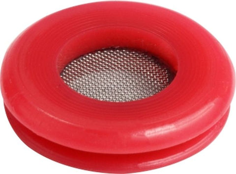 Midland Metal Mfg. 39557 RED EMER GLADHAND SEAL WITH SCREEN, TRUCK AND TRAILER, AIR PRODUCTS, GLADHAND SEALS  | Blackhawk Supply