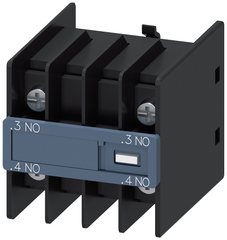 Siemens Electrical 3RH29114NF20 AUX. SWITCH 2NO S00 & S0 RING LUG  | Blackhawk Supply