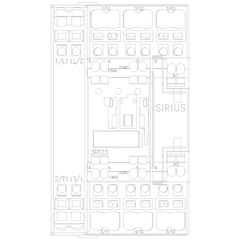 Siemens Electrical 3RT23252AP00 CONTACTOR RES S0 30A 230VAC 5NO/1NC SPRG  | Blackhawk Supply