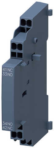 Siemens Electrical 3RV29012A LATERAL AUXILIARY SWITCH 1NO+1NC SPRING  | Blackhawk Supply