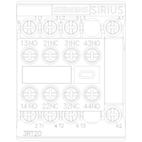 3RT20161CK643MA0 | CONTACTOR S00 9A 120VAC 2N0/2NC SCRW | Siemens Electrical