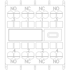 Siemens Electrical 3RH29112FA22 ACC CONTACTOR  | Blackhawk Supply