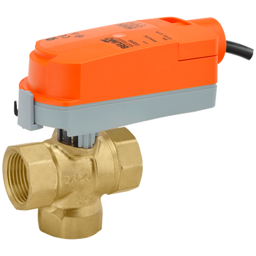 Belimo Z3050Q-E+CQB24-3 ZoneTight | 0.5" | 3 Way | 2.7 Cv | w/ Non-Spg | 24V | On/Off/Floating  | Blackhawk Supply