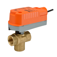Belimo Z3075QS-J+CQKBUP-RR ZoneTight (QCV), 3/4", 3-way | Valve Actuator, Electronic fail-safe, AC/DC 100-240 V, On/Off, Normally Closed, Fail-safe position Closed  | Blackhawk Supply