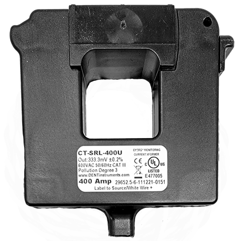 Dent CT-SRL-400-U 400A Revenue Grade Split Core Rectangular Hinged Current Transformers  | Blackhawk Supply